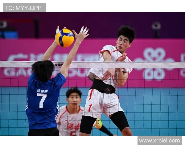 全运会丨排球——男人18岁以下组小组赛:河南队胜广东队